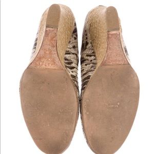 Lanvin Shoes - Lanvin embossed snakeskin espadrille wedges Lanvin Shoes - Lanvin embossed snakeskin espadrille wedges